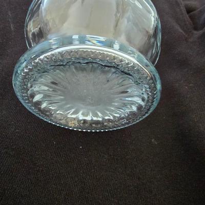 Retro Entertaining Set – Pink Deviled Egg Platter, Pressed Glass Serving Plate & Flared Bud Vase