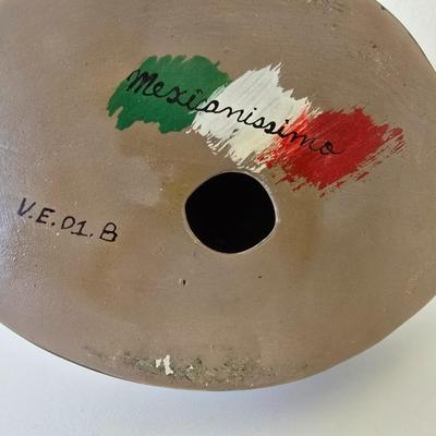 Hand-Painted Mexican Folk Art Figurines – Set of 2