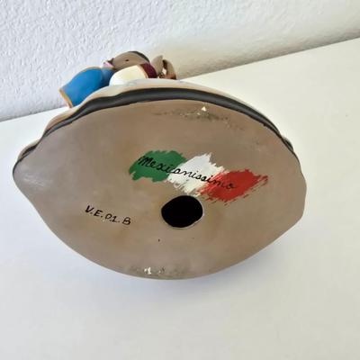 Hand-Painted Mexican Folk Art Figurines – Set of 2