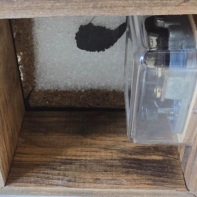 Vintage Glass Faux Floral Keepsake Terrarium music boxes – Set of 2