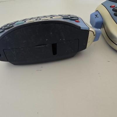 DYMO LetraTag Label Makers – Blue & Silver, Set of 2 (1 of 2)