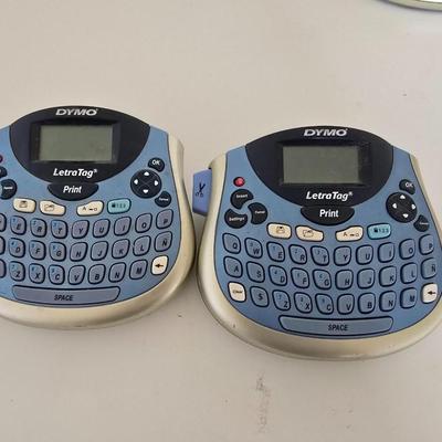 DYMO LetraTag Label Makers – Blue & Silver, Set of 2 (2 of 2)