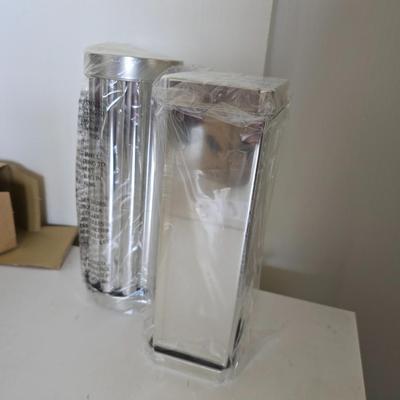 Pampered Chef Bread Tube Set (Scalloped & Square) + Vintage Strainer