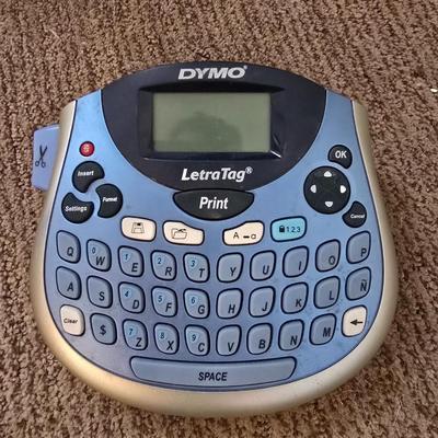 Retro Office Electronics Lot – SCM Sterling Electric Typewriter & DYMO LetraTag Label Maker