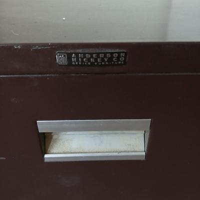 Office Essentials Lot – Metal Filing Cabinet + Framed White Board