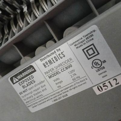 Whiteboard & Paper Shredder Office Bundle