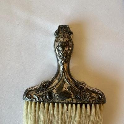 STERLING SILVER VANITY SET W/COMB, BRUSH AND FILE