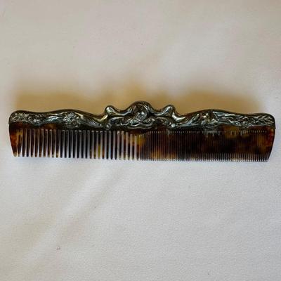STERLING SILVER VANITY SET W/COMB, BRUSH AND FILE