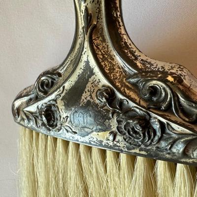 STERLING SILVER VANITY SET W/COMB, BRUSH AND FILE