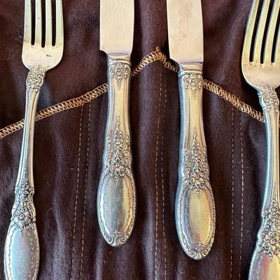 STERLING SILVER FLATWARE 152.5 grams