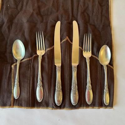 TOWLE STERLING SILVER FLATWARE "OLD MIRROR" PATTERN 152.5 grams