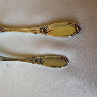 TOWLE STERLING SILVER FLATWARE "OLD MIRROR" PATTERN 152.5 grams