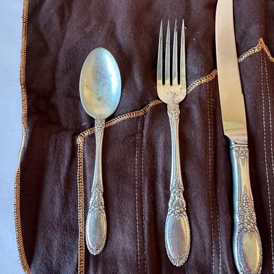 TOWLE STERLING SILVER FLATWARE "OLD MIRROR" PATTERN 152.5 grams