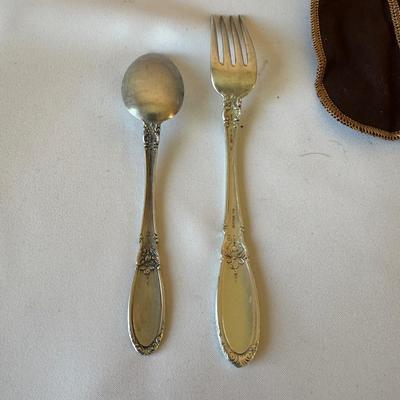 TOWLE STERLING SILVER FLATWARE "OLD MIRROR" PATTERN 152.5 grams