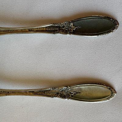 5 TOWLE STERLING SILVER SOUP SPOONS 182.5 grams
