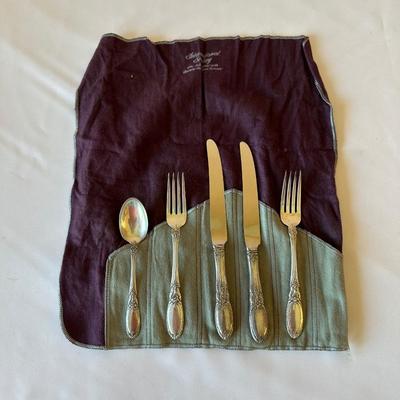 TOWLE STERLING SILVER FLATWARE "OLD MIRROR" PATTERN 124.5 grams