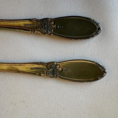 5 TOWLE STERLING SILVER HANDLES ON BUTTER KNIVES
