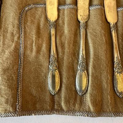 5 TOWLE STERLING SILVER HANDLES ON BUTTER KNIVES