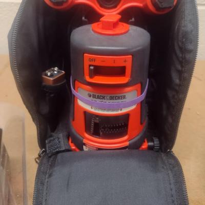 Set of 3 Laser Level and Measuring Tools