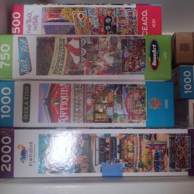 Assortment of Games and Puzzles (See all Pictures)