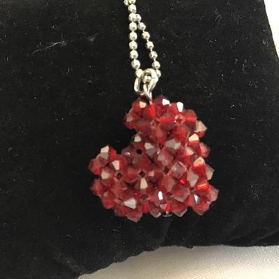 SV Crystal Heart 925 Chain