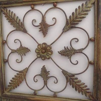 Large Metal Wall Art Panel