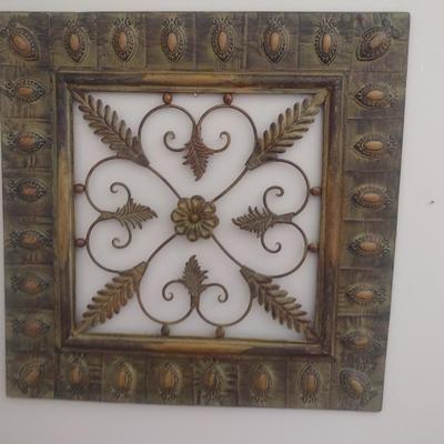 Large Metal Wall Art Panel