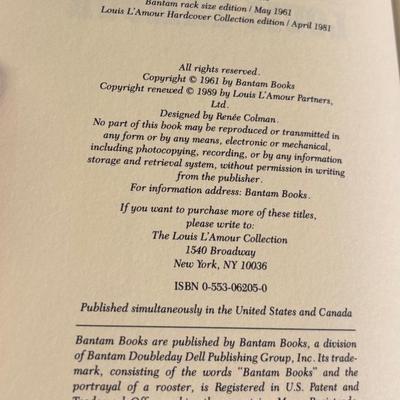 Louis L’Amour Books