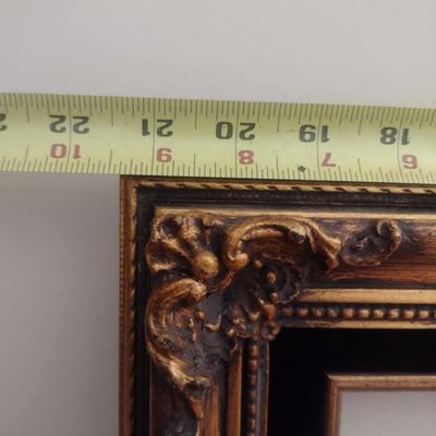Vintage Large Carved Art Frame