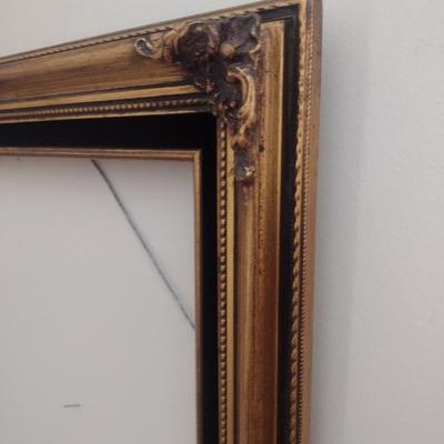 Vintage Large Carved Art Frame