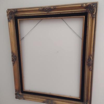 Vintage Large Carved Art Frame