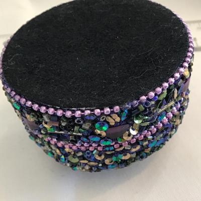 Beaded Trinket Box