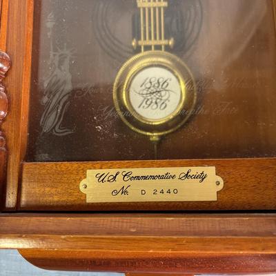 Statue of Liberty Commemorative Clock