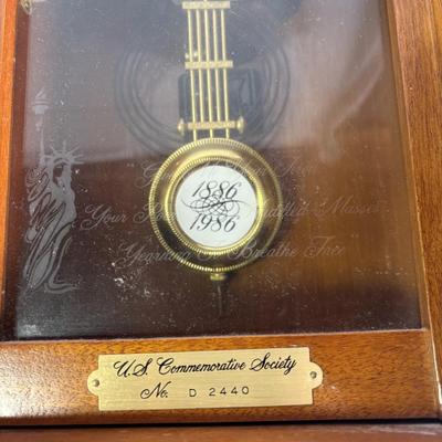 Statue of Liberty Commemorative Clock