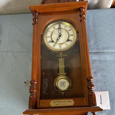 Statue of Liberty Commemorative Clock