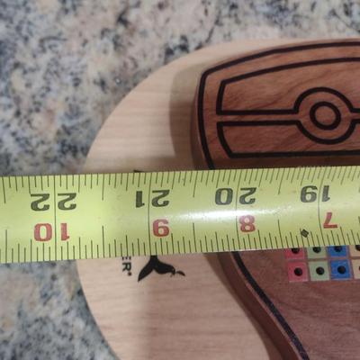 Ark Encounter Ken Ham Wood Cribbage Gameboard and Pieces