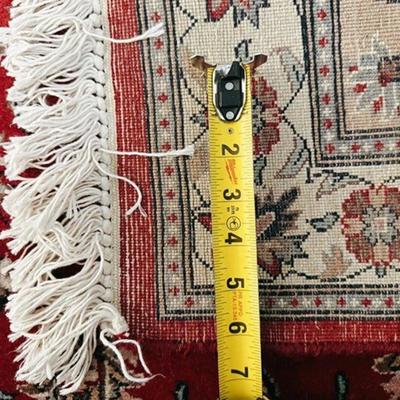 Vintage Red Persian Oriental 100% Wool Hand Knotted Area Rug