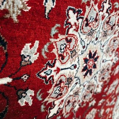 Vintage Red Persian Oriental 100% Wool Hand Knotted Area Rug