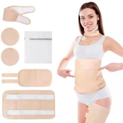 Castor Oil Pack Wrap Reusable for Waist & Neck Chest Thigh for Liver 6pc Set