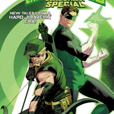 DC Comics - All In Green Lantern Green Arrow #1 World's Finest Special - New Tales from a Hard0Travelin' Era