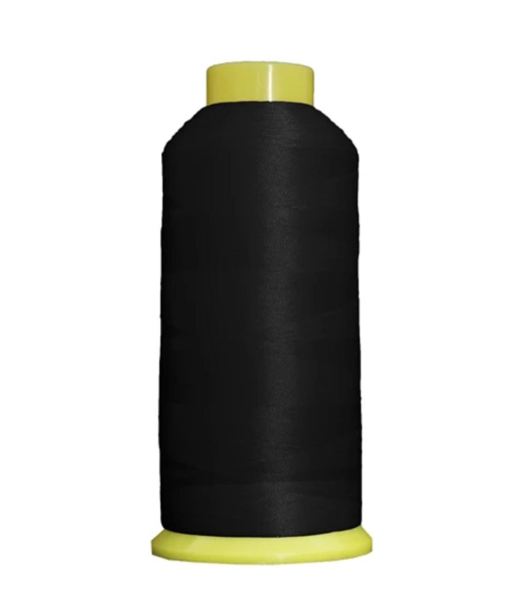 Large Black Polyester Embroidery Thread No. 103 - 4000M | EstateSales.org