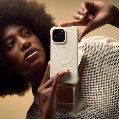 iPhone 15 Basics by Lampert Phone Case in Bone Ivory White