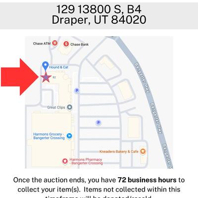 PLEASE READ THE FOLLOWING LISTING FOR TERMS OF BIDDING