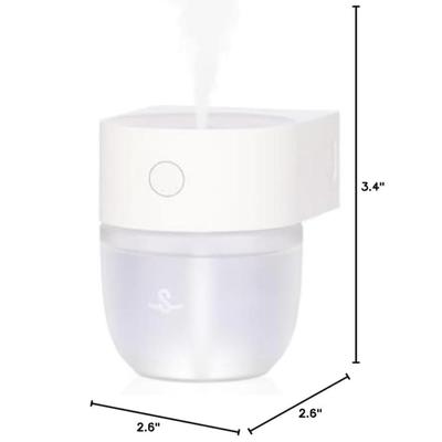 Snubor Wall Mounted Waterless Diffuser with Fragrance Liquid Set - Smart Sensor Aromatherapy Spray Dispenser with Night Light - 3 Mist...