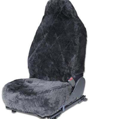 OxGord Geniune Sheepskin Seat Covers (Single Bucket) Wool Sheep Skin Shearling Car Accessories Best for Front Bucket Auto Seats Cover on...