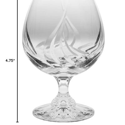 Pair of Sherry, Brandy, Cognac Snifter Glasses