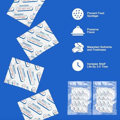 100 Count (10x Packs of 10) x 400cc Oxygen Absorbers for Food Storage for Long Term Food Storage & Survival, Mylar Bags, Canning,...