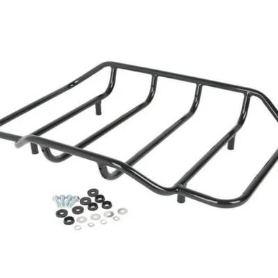Black Tour Pack Luggage Rack for Harley® Touring Motorcycles (‘84-‘24)