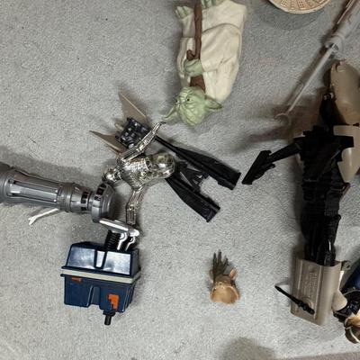 Damaged Star Wars (We think) Figures