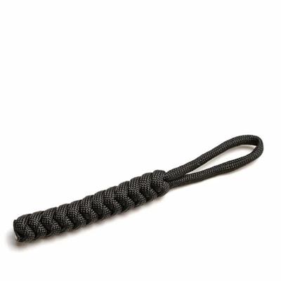 Dango Black 550 Paracord Lanyard Keychain Safety Emergency Line (36" Unraveled)